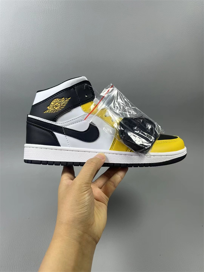 Women's Running Weapon Air Jordan White/Black/Yellow Shoes 0461 Women's Running Weapon Air Jordan White/Black/Yellow Shoes 0461